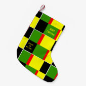 Jamaica-wortel Kleine Kerstsok (Voorkant (Hangend))