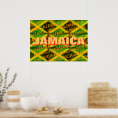 Jamaica-wortel Poster (Keuken)