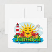 Jamaica ya mon  briefkaart (Voorkant / Achterkant)
