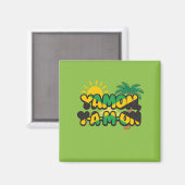 jamaica yamon magneet (Voorkant / Achterkant)
