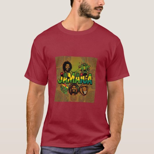 Jamaica yamon t-shirt (Voorkant)
