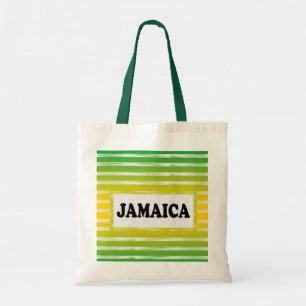 Jamaica Yellow Green Black Canvas tas