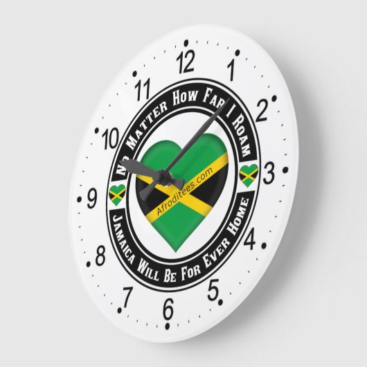 Jamaica zal thuis zijn grote klok (Hoek)