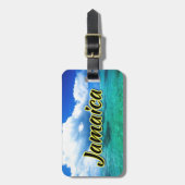 Jamaica zee sky bagagelabel (Voorkant verticaal)