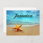 Jamaica-zeester Briefkaart (Voorkant / Achterkant)