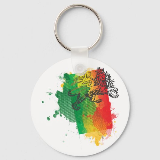 Jamaica Zion Lion Sleutelhanger (Voorkant)
