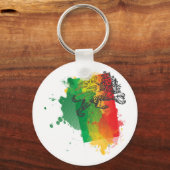 Jamaica Zion Lion Sleutelhanger (Voorkant)