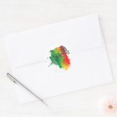 Jamaica Zion Lion Sticker (Envelop)