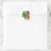 Jamaica Zion Lion Sticker (Tas)