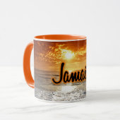 Jamaica-zonsondergang Mok (Voorkant links)