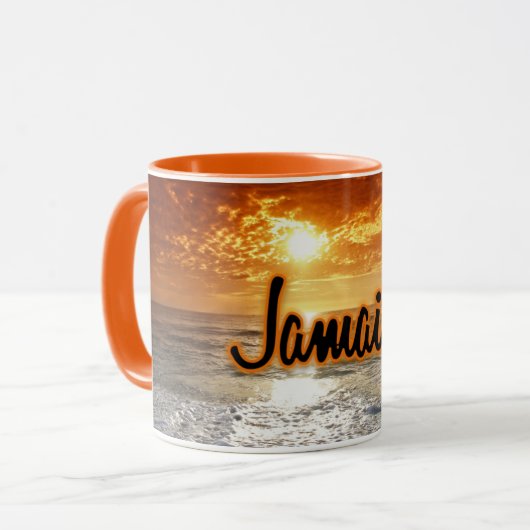 Jamaica-zonsondergang Mok (Voorkant links)