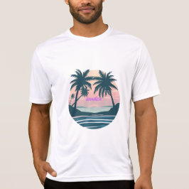 Jamaica zonsondergangszegel t-shirt
