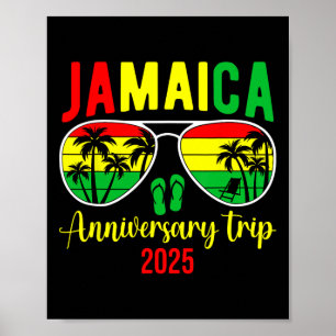 Jamaicaa Jubileum Reis 2025 Matchende Koppel Vakan Poster