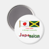 Jamaicaan-canadees Magneet (Voorkant / Achterkant)