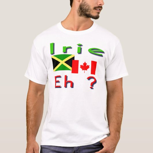 Jamaicaan-canadese t-shirts (Voorkant)