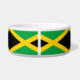 Jamaicaan Flag Pet Bowl (honden/katten) Voerbakje