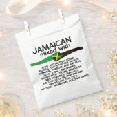 Jamaicaan gemengd met Jamaica Proud Bedankzakje (Geknipt)
