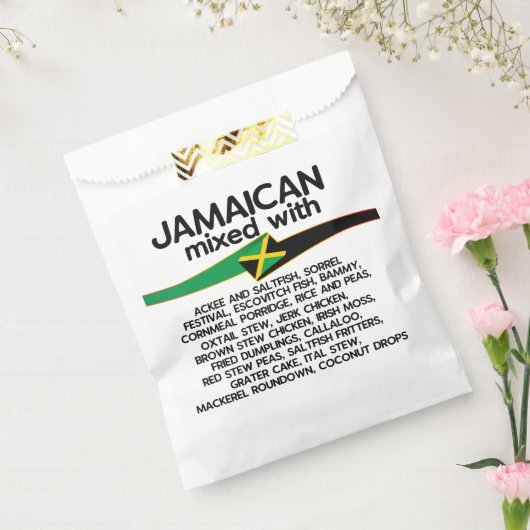 Jamaicaan gemengd met Jamaica Proud Bedankzakje (Gezegeld)