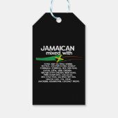 Jamaicaan gemengd met Jamaica Proud Cadeaulabel (Achterkant)