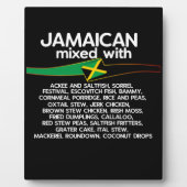 Jamaicaan gemengd met Jamaica Proud Fotoplaat (Voorkant)