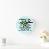 Jamaicaan gemengd met Jamaica Proud Ronde Klok (Huis)
