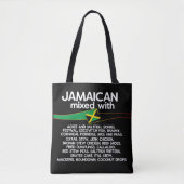 Jamaicaan gemengd met Jamaica Proud Tote Bag (Voorkant)