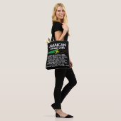Jamaicaan gemengd met Jamaica Proud Tote Bag (Op model)
