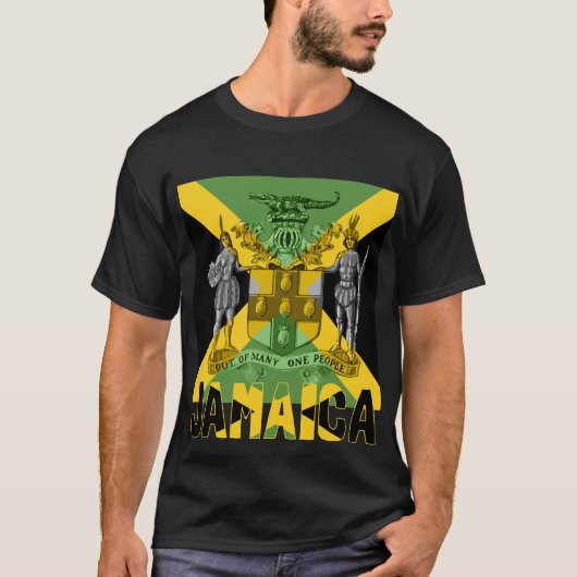Jamaicaan van veel mensen t-shirt (Voorkant)