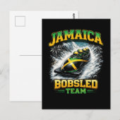 Jamaicaans Bobsleeteam Briefkaart (Voorkant / Achterkant)