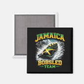 Jamaicaans Bobsleeteam Magneet (Voorkant / Achterkant)