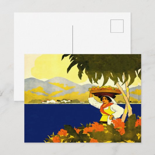 Jamaicaans briefkaart (Voorkant / Achterkant)