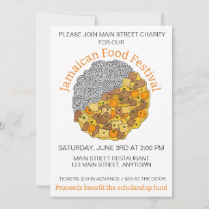 Jamaicaans Caribisch gebied Cuisine Food Curry Chi Kaart