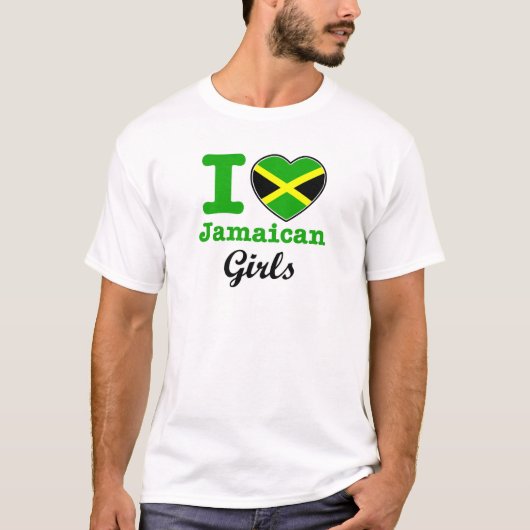 Jamaicaans design t-shirt (Voorkant)