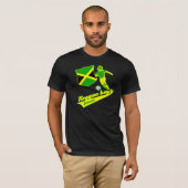 Jamaicaans football t-shirt (Voorkant volledig)