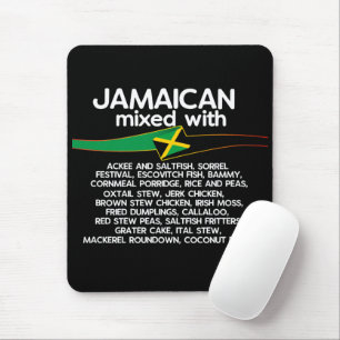 Jamaicaans gemengd met Jamaica trots Muismat