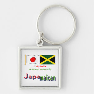 jamaicaans-japans sleutelhanger
