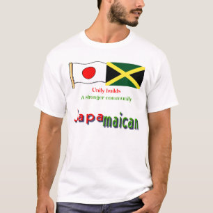 Jamaicaans-japanse t-shirts