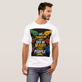 Jamaicaans luxe merk t-shirt (Voorkant volledig)