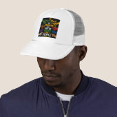 Jamaicaans luxe merk trucker pet (In situ)
