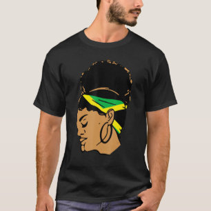 Jamaicaans meisje Proud Jamaica Vrouwen  Jamaica  T-shirt