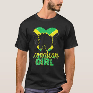 Jamaicaans meisje Proud Jamaica Vrouwen  Jamaica T-shirt