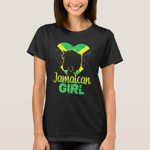 Jamaicaans meisje Proud Jamaica Vrouwen Jamaica T-shirt