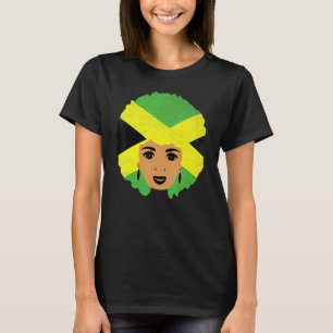 Jamaicaans meisje Proud Jamaica Vrouwen  Jamaica T-shirt