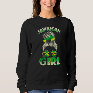 Jamaicaans meisje Proud Jamaica Vrouwen  Jamaica Trui