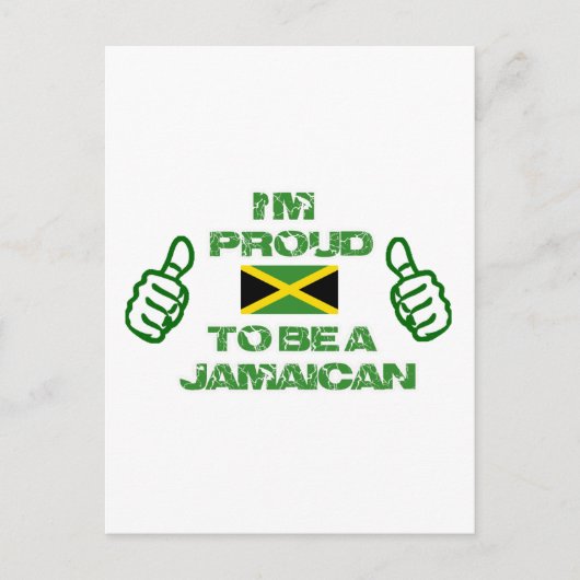 JAMAICAANS ONTWERP BRIEFKAART (Voorkant)