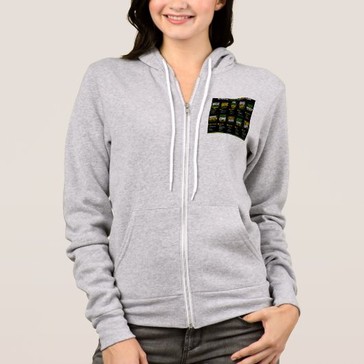 Jamaicaans Patois-slang Hoodie (Voorkant)