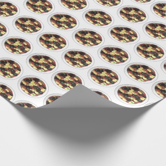 Jamaicaans restaurant Oxtail en Broad Beans Stew Cadeaupapier (Hoek)