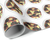 Jamaicaans restaurant Oxtail en Broad Beans Stew Cadeaupapier (Rol Hoek)