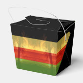 Jamaicaans Restaurant Rasta Jamaica Strand Palm Tr Bedankdoosjes (Achterkant)