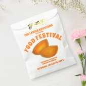 Jamaicaans rundvlees Patty Food Fest Caribbean Cui Bedankzakje (Gezegeld)